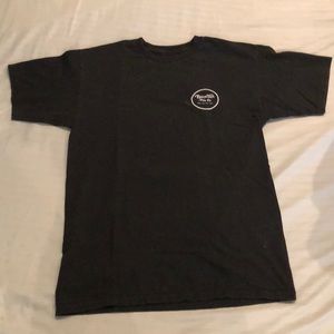 Black brixton logo tee